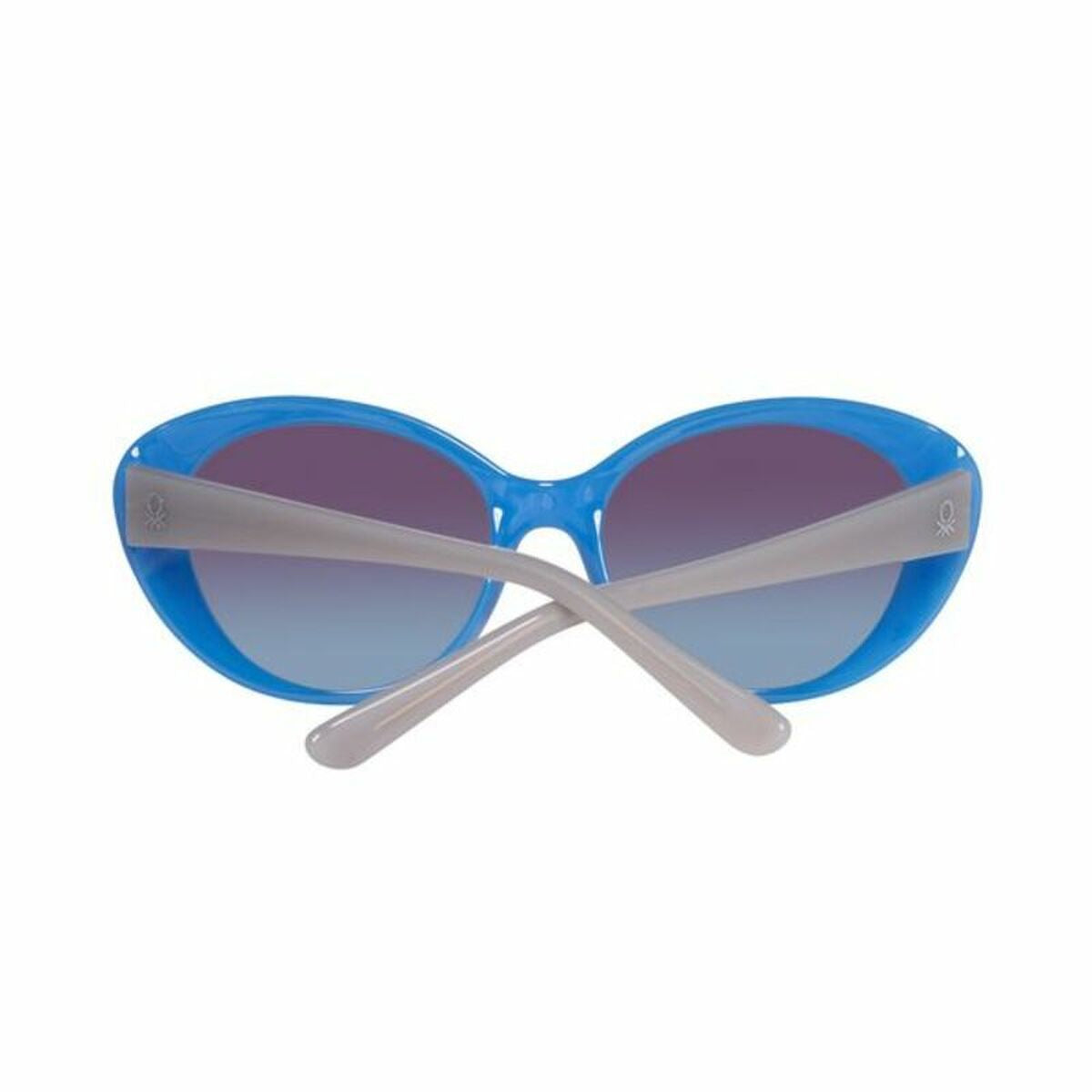 Lunettes de Soleil Femme Benetton Papillon Bleu/Gris - Protection UV400