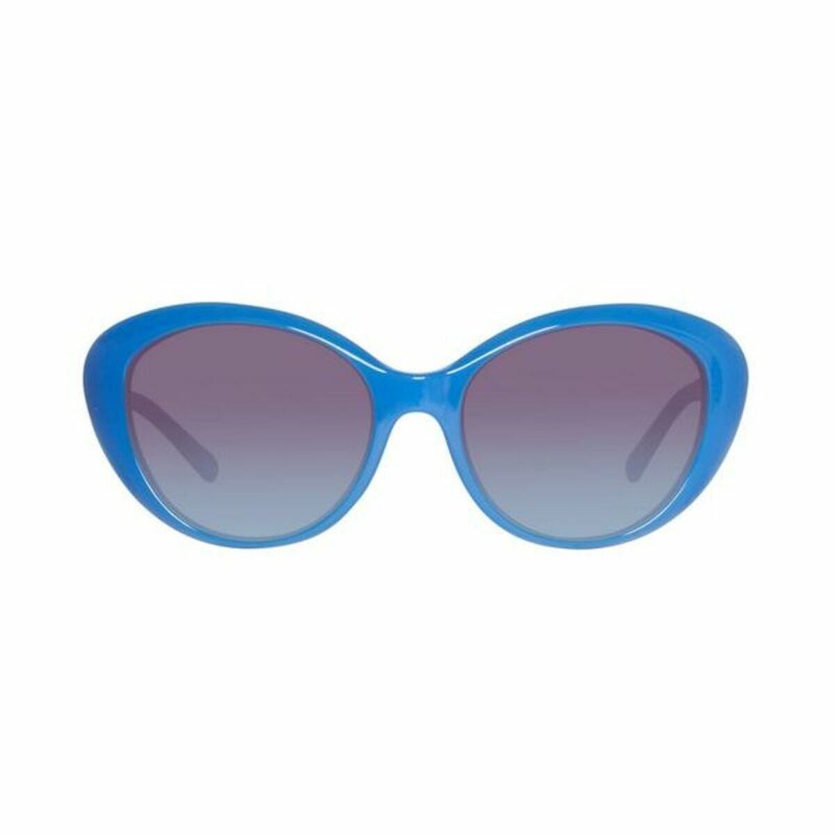 Lunettes de Soleil Femme Benetton Papillon Bleu/Gris - Protection UV400