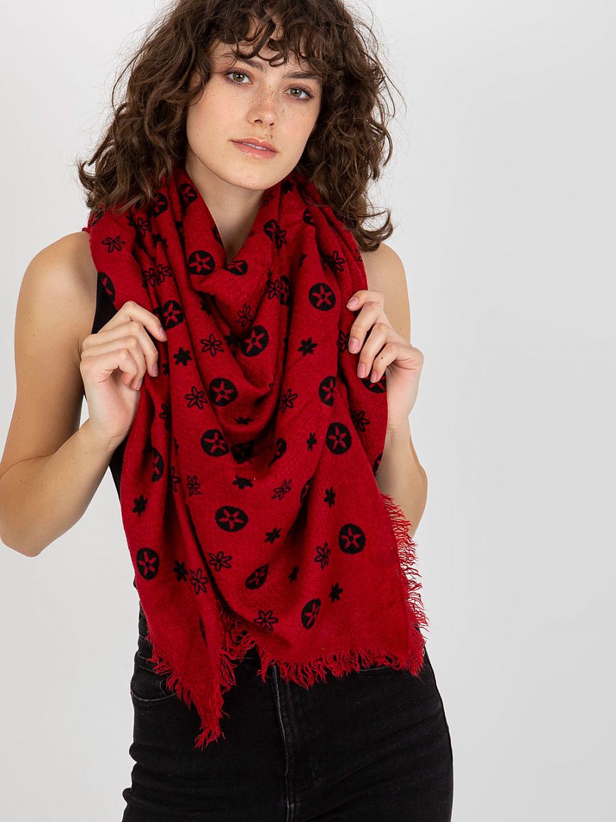 Foulard Femme - Moutarde & Noir