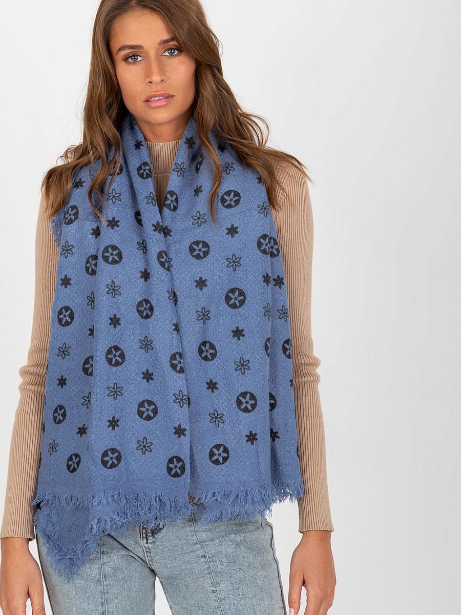 Foulard Femme - Moutarde & Noir