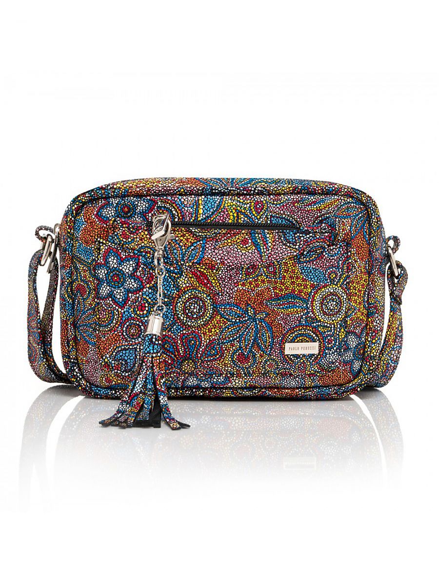 Sac Bandoulière Femme en Cuir Naturel Paolo Peruzzi