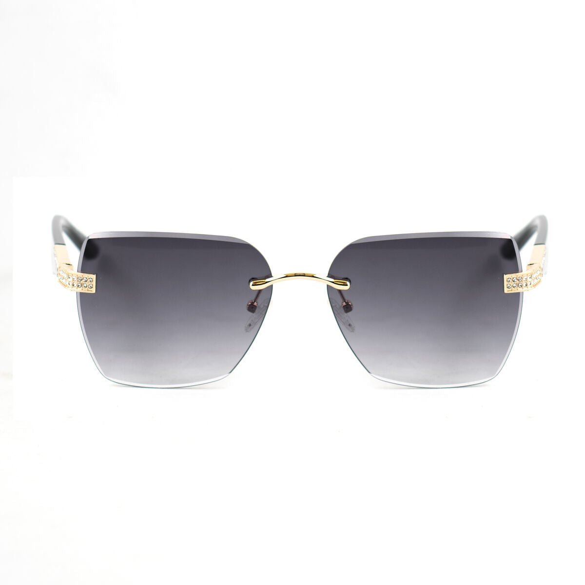 Lunettes de Soleil Guess Femme - Carrées, Noires & Grises