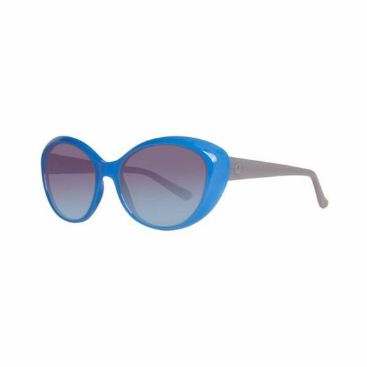 Lunettes de Soleil Femme Benetton  Papillon Bleu/Gris - Protection UV400