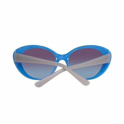 Lunettes de Soleil Femme Benetton  Papillon Bleu/Gris - Protection UV400